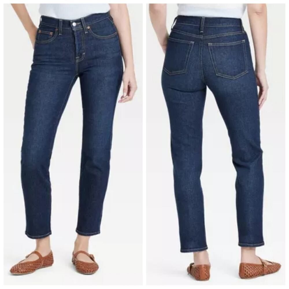 Universal Thread Mid-Rise 80's Slim Fit Ankle Jeans sz 12R
